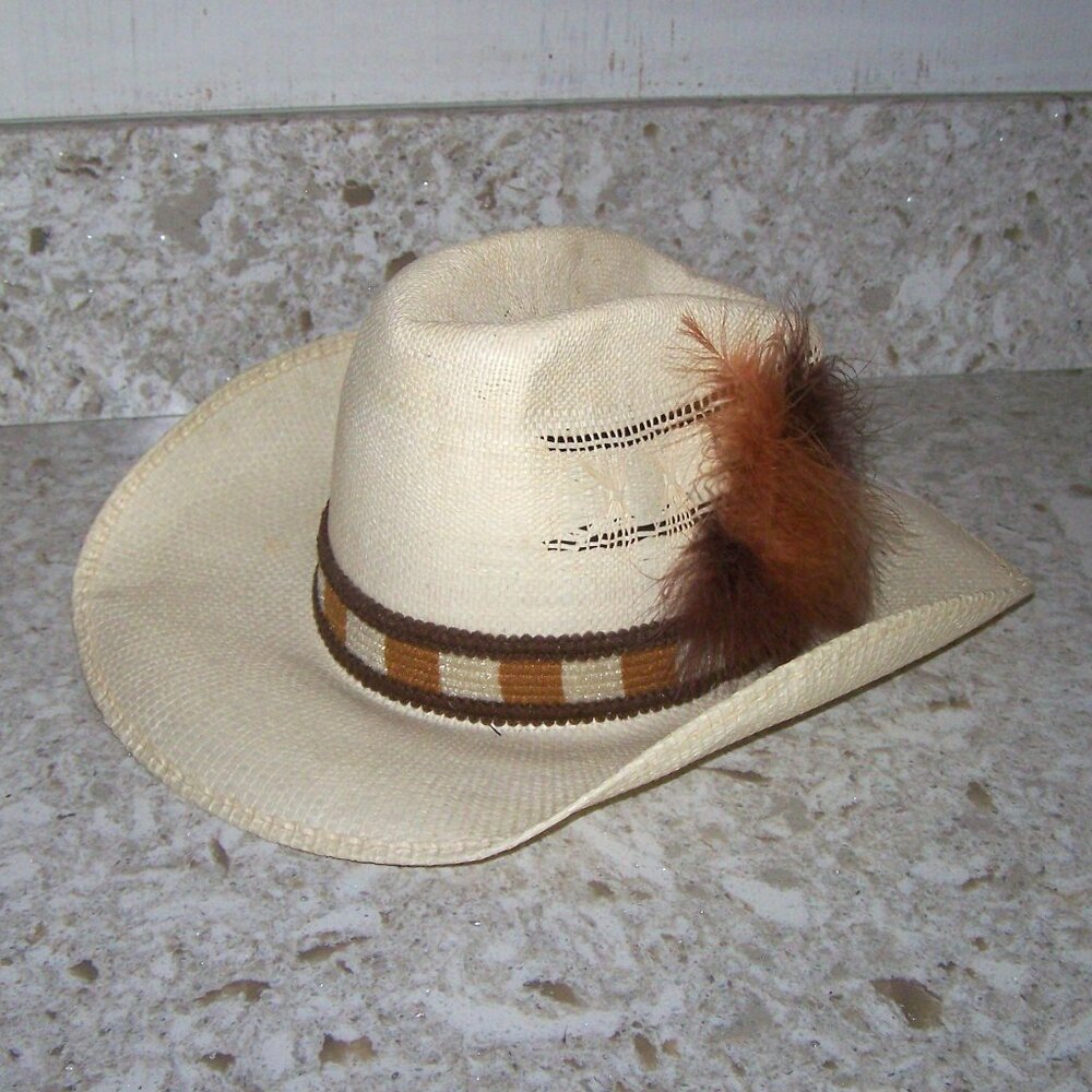 Western Cowboy Cowgirl Hat 7 3/8